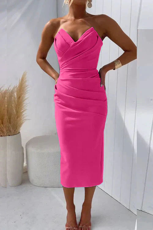 Édaín | Open-Back Midi Dress