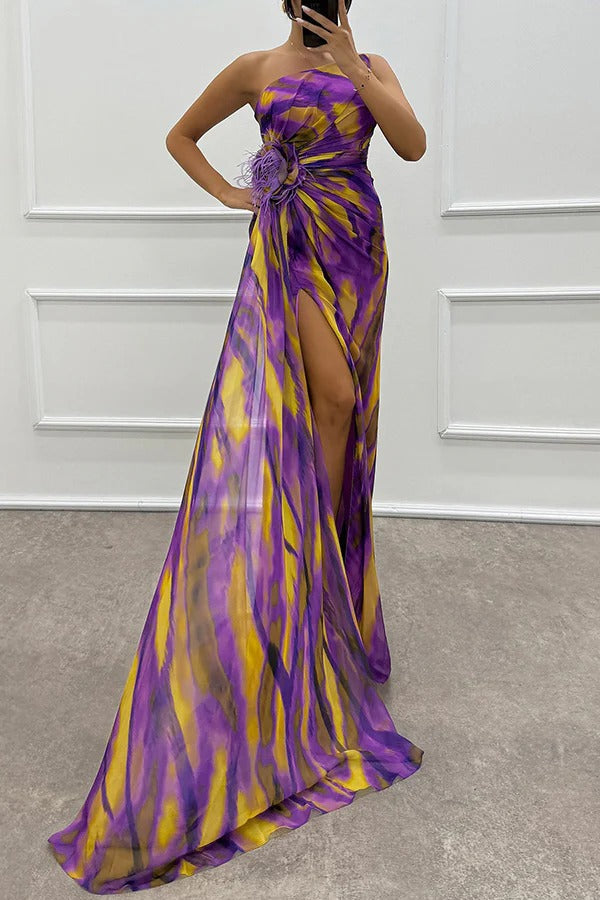 Aoibhe | Vibrant Draped Dress