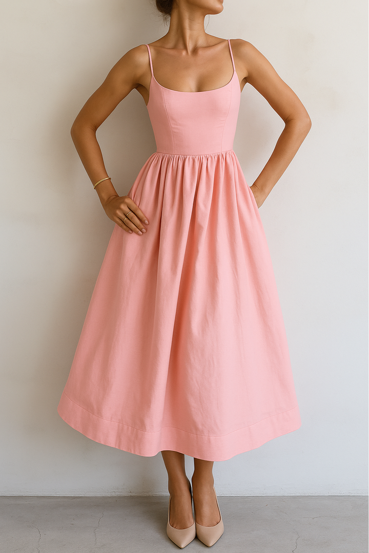 Nicole | Elegant Wedding Guest Summer Maxi Dress