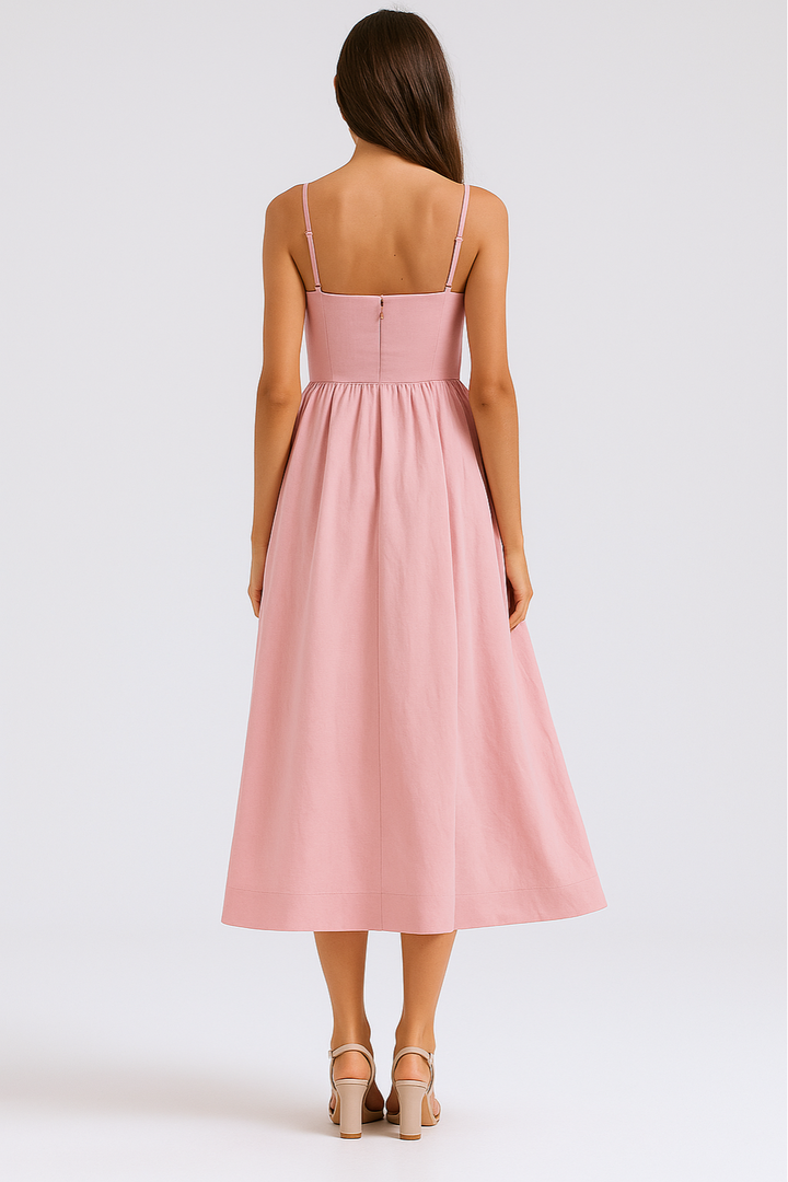 Nicole | Elegant Wedding Guest Summer Maxi Dress