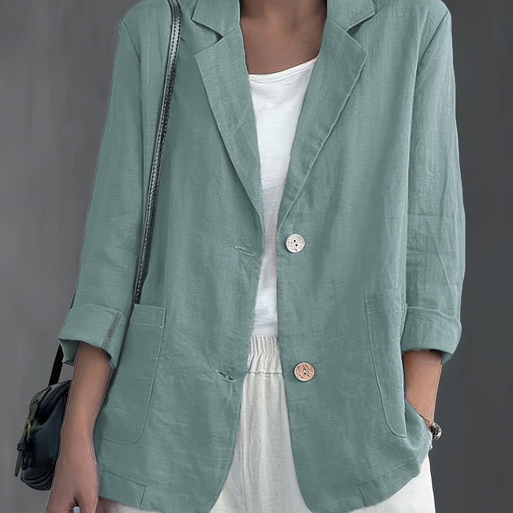 Margaret – Casual Cotton Blazer
