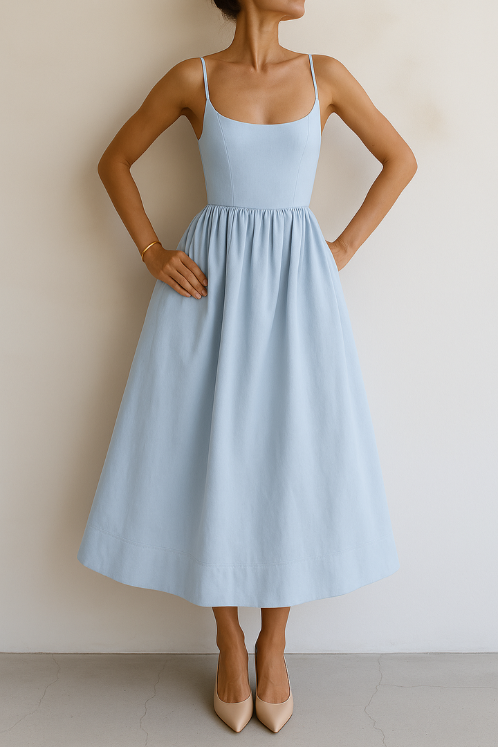 Nicole | Elegant Wedding Guest Summer Maxi Dress