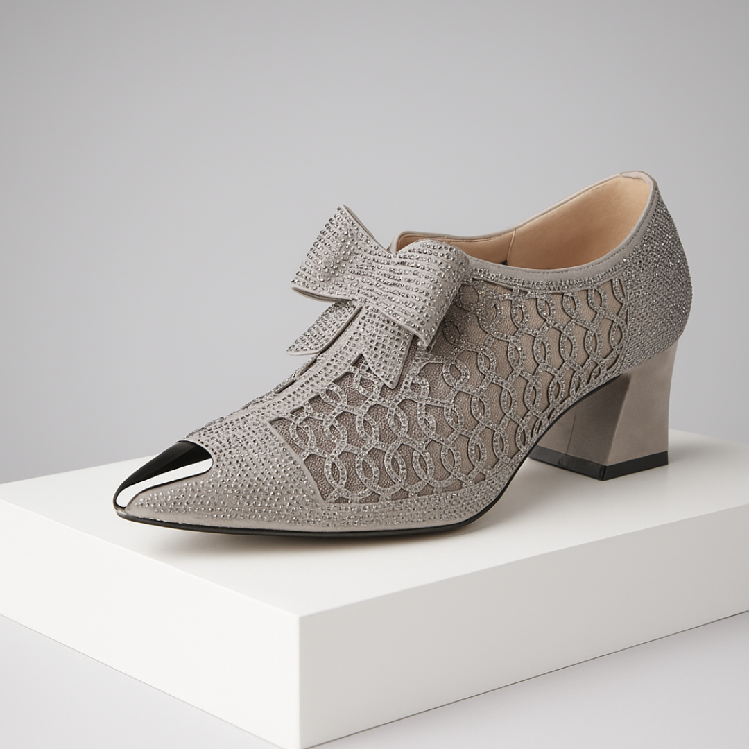 Vivienne Heels with Bow
