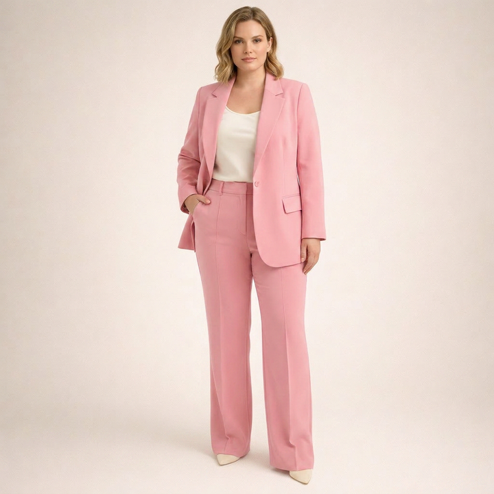 Vanessa | Elegant Suit Set with Flared Pants