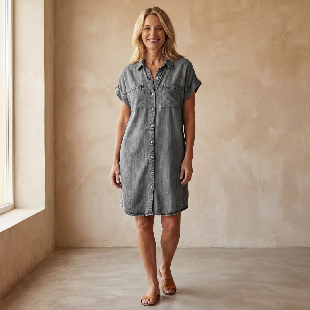 ELENORE - Denim Dress