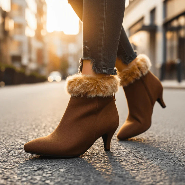 Synthetic Leather Boots Aurora