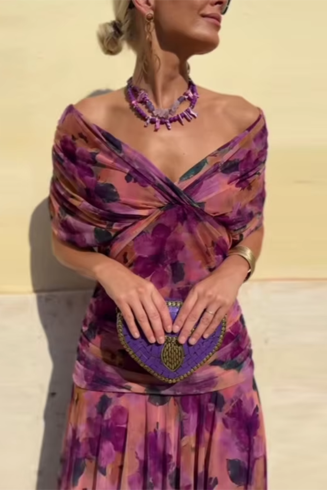 Lorenza™ | Elegant Maxi Wedding Guest Dress