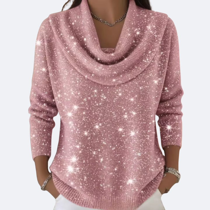 LANA - Elegant Sweater with Sparkling Details