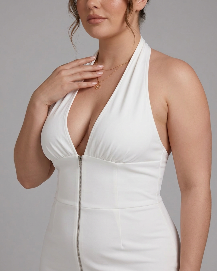 Nymera | Halter Neck Wide Leg Sleeveless Jumpsuit