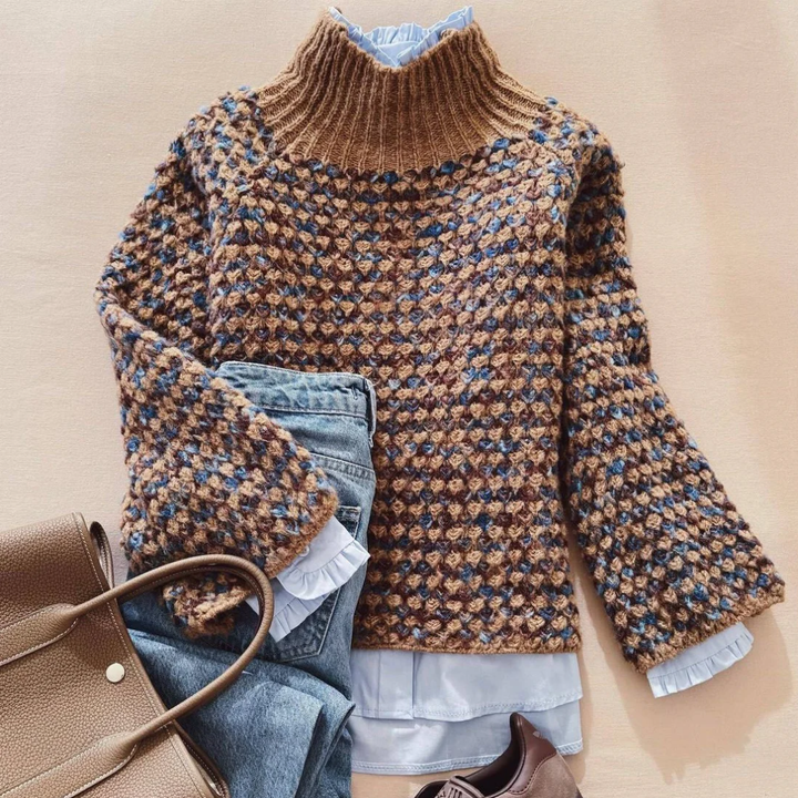 Kathy | Nordic Heritage Sweater in Wool Blend