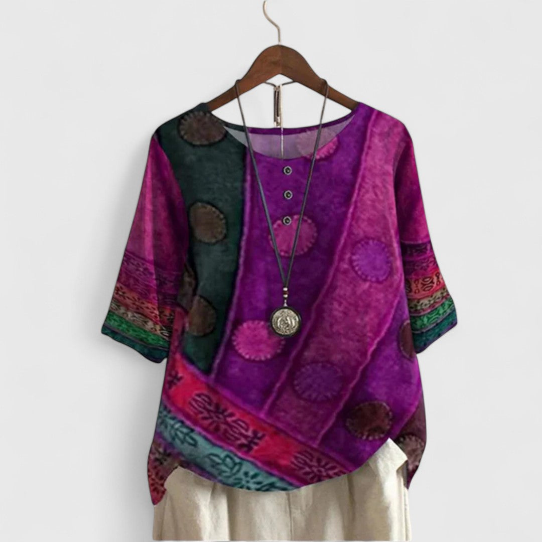 Clara | Elegant Boho Top