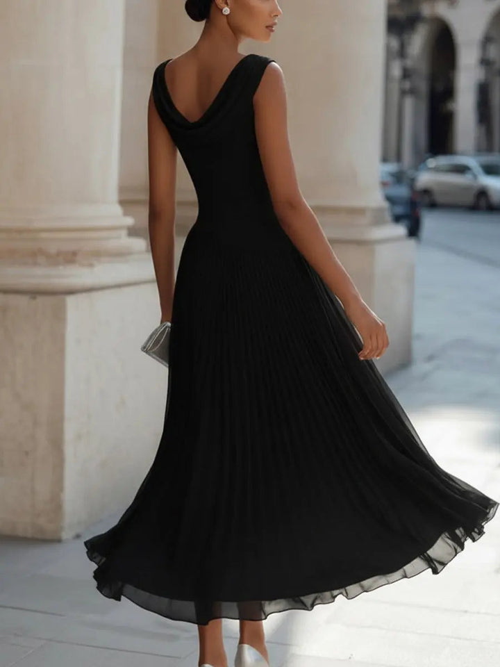 Lara - White Chiffon Dress