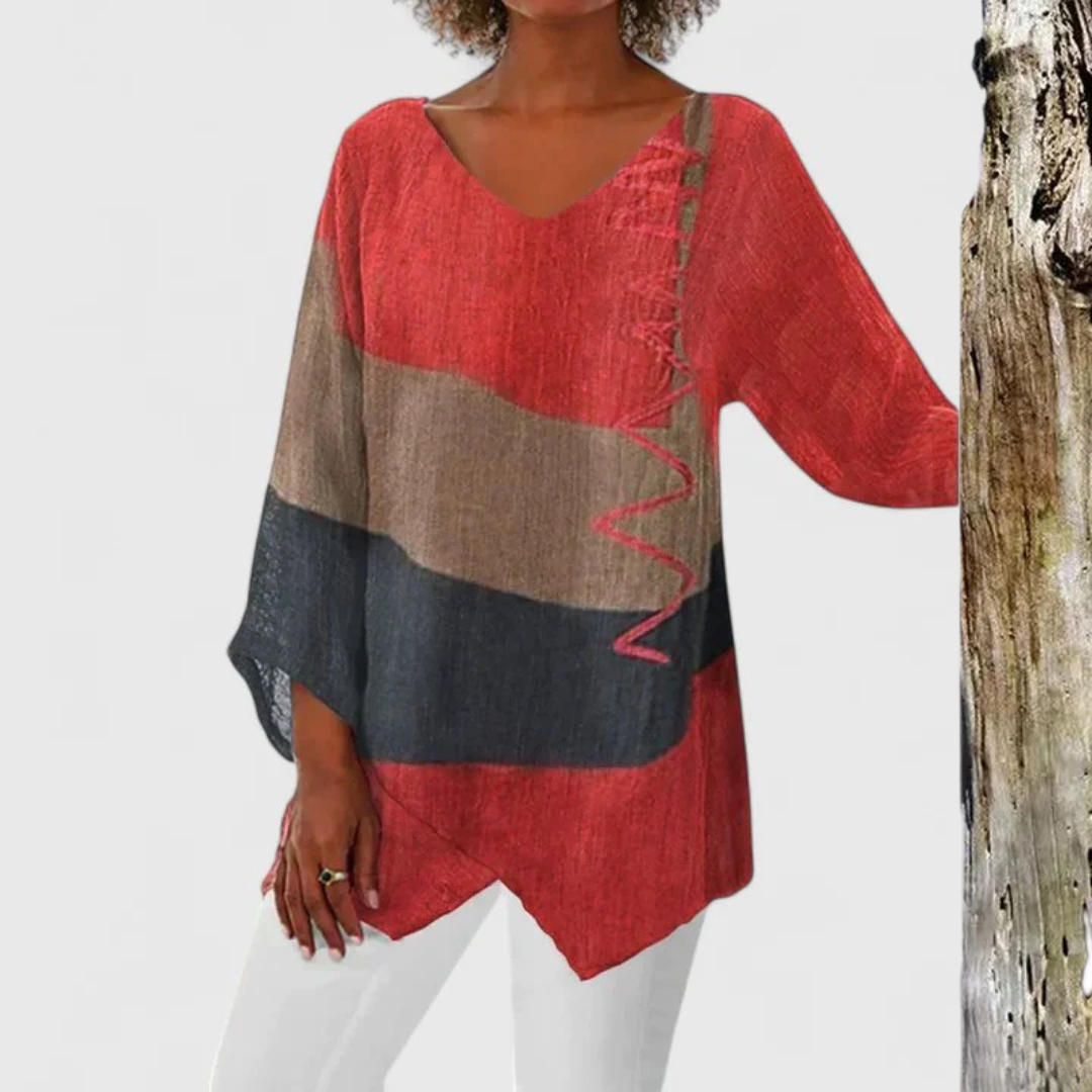 Clara | Elegant V-Neck Tunic