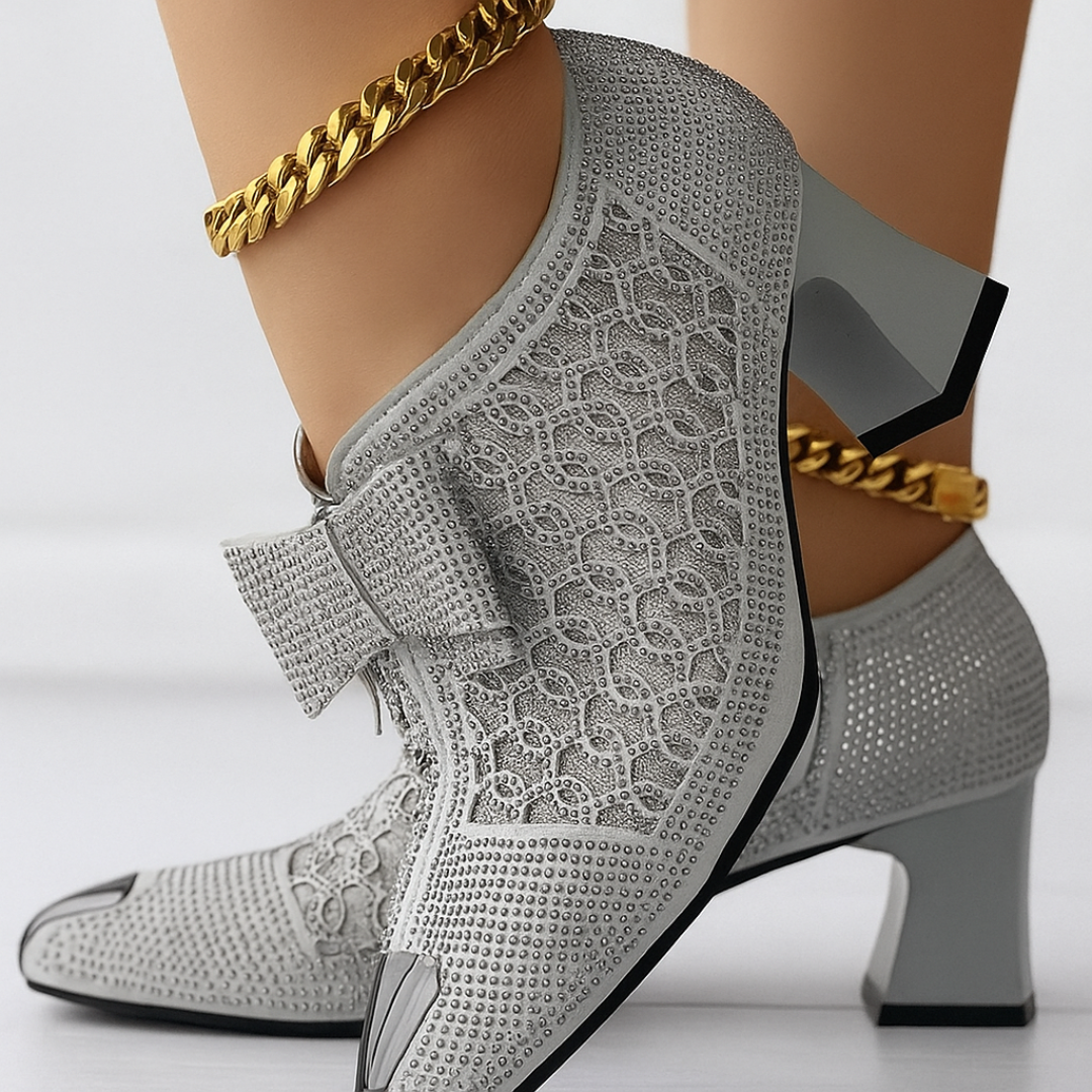 Vivienne Heels with Bow