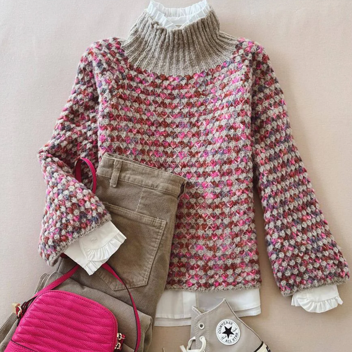 Kathy | Nordic Heritage Sweater in Wool Blend