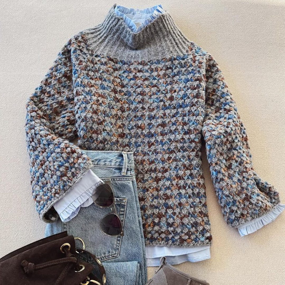 Kathy | Nordic Heritage Sweater in Wool Blend