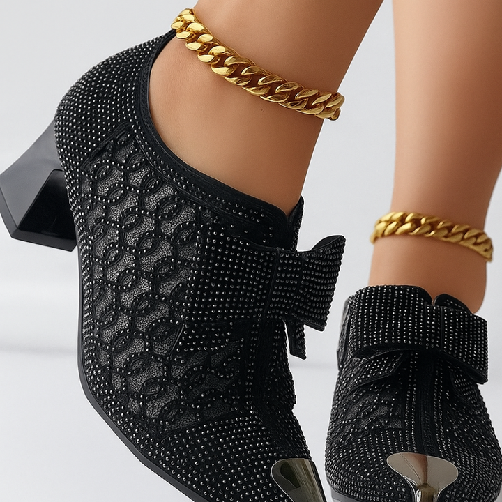 Vivienne Heels with Bow