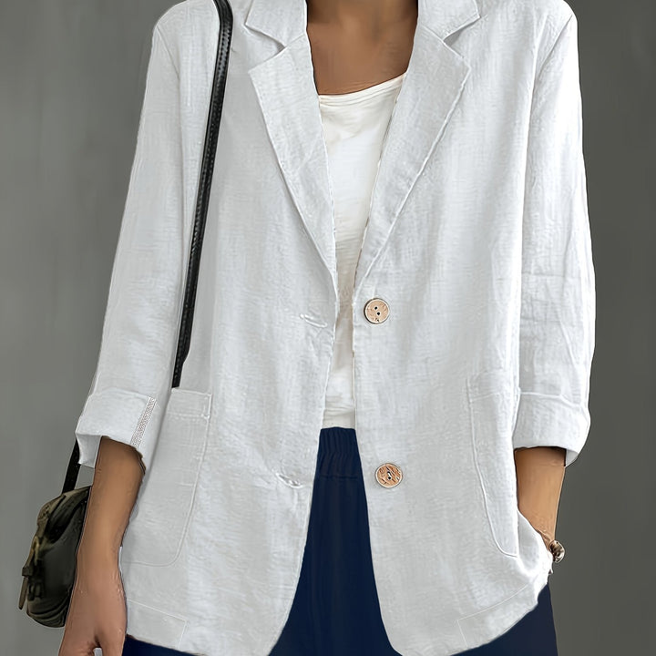 Margaret – Casual Cotton Blazer