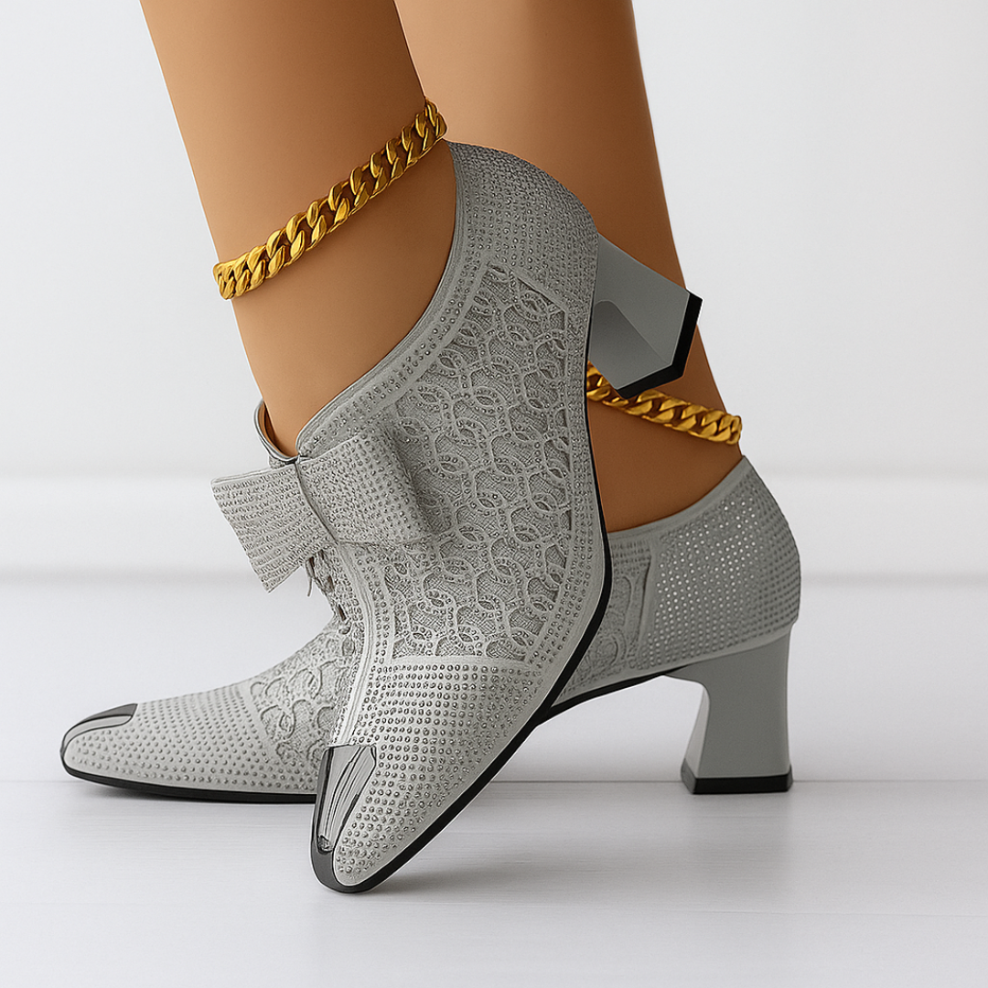 Vivienne Heels with Bow