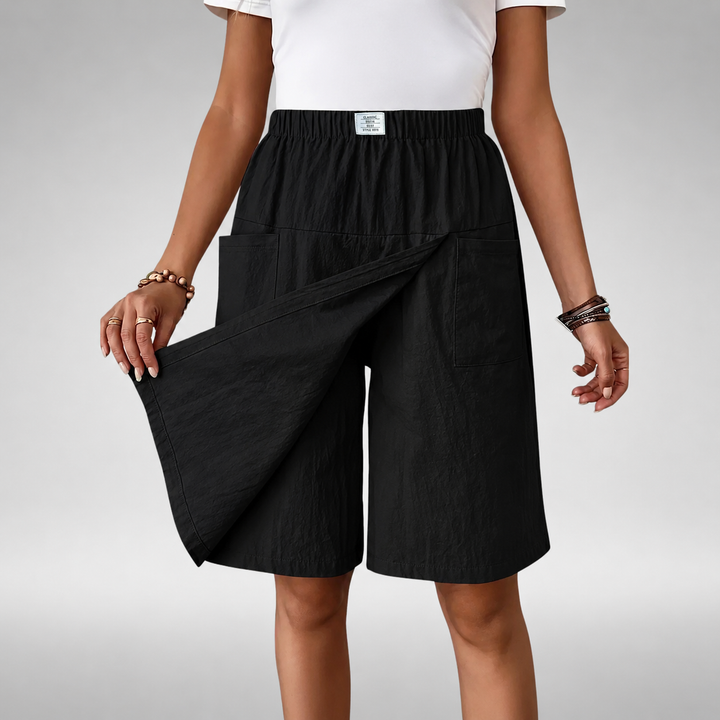 Anne - High Waist Comfort Shorts