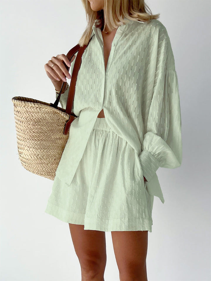 Elizabeth - Shirt and Shorts Set