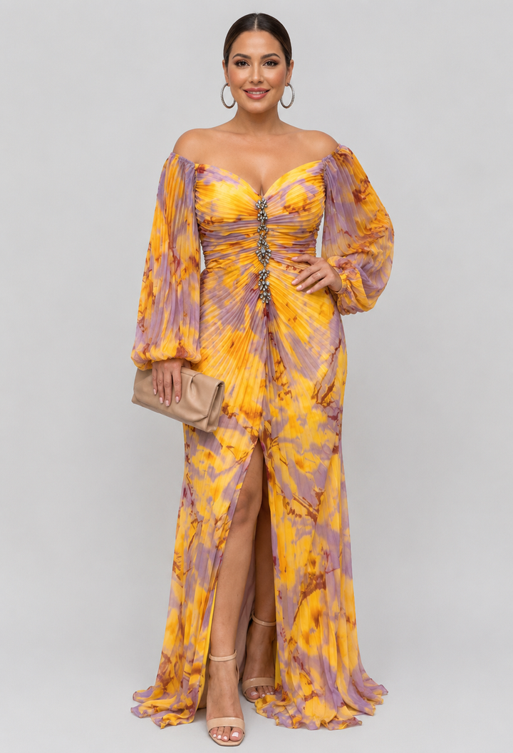Kristine | Elegant Dress with V-Neck