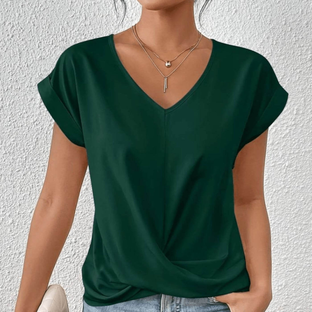 Claire | V-Neck Flattering Fit Top