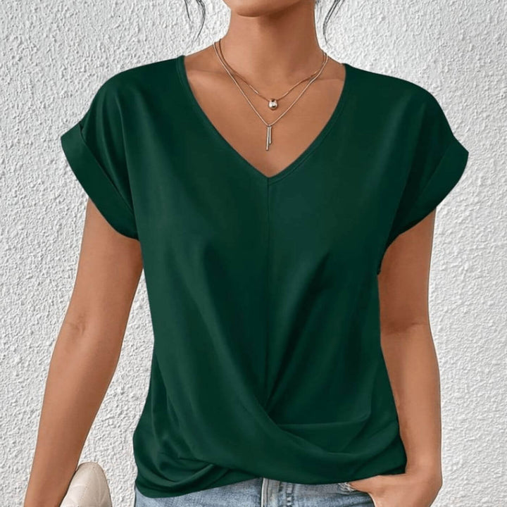 Claire | V-Neck Flattering Fit Top