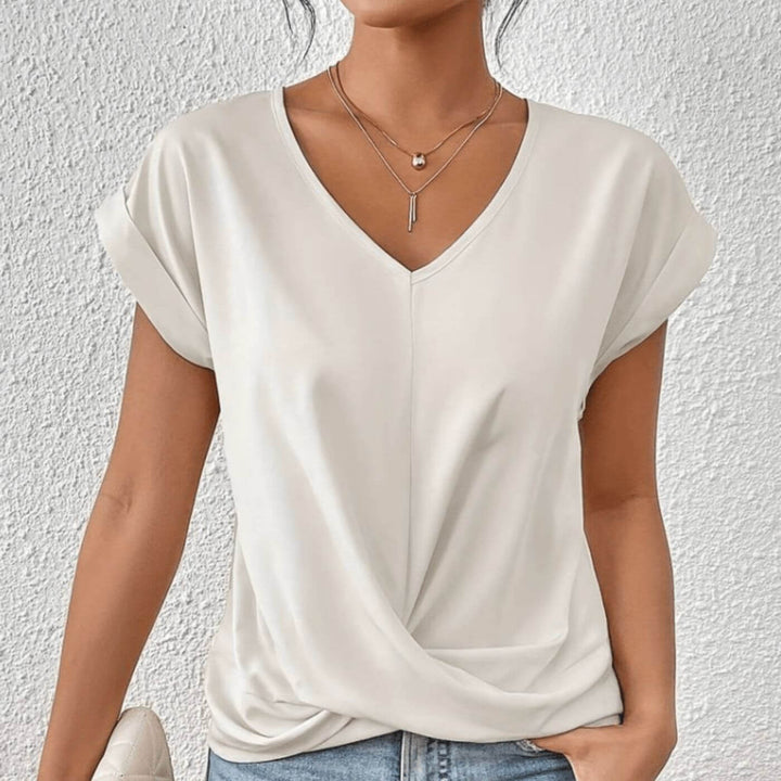 Claire | V-Neck Flattering Fit Top