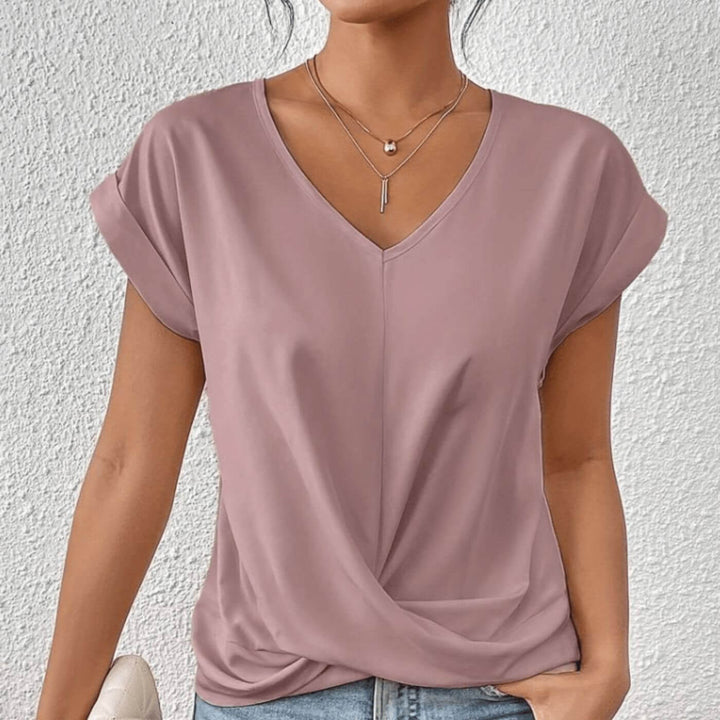 Claire | V-Neck Flattering Fit Top