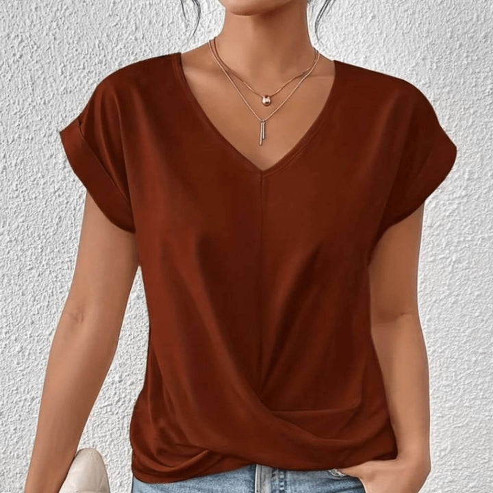 Claire | V-Neck Flattering Fit Top