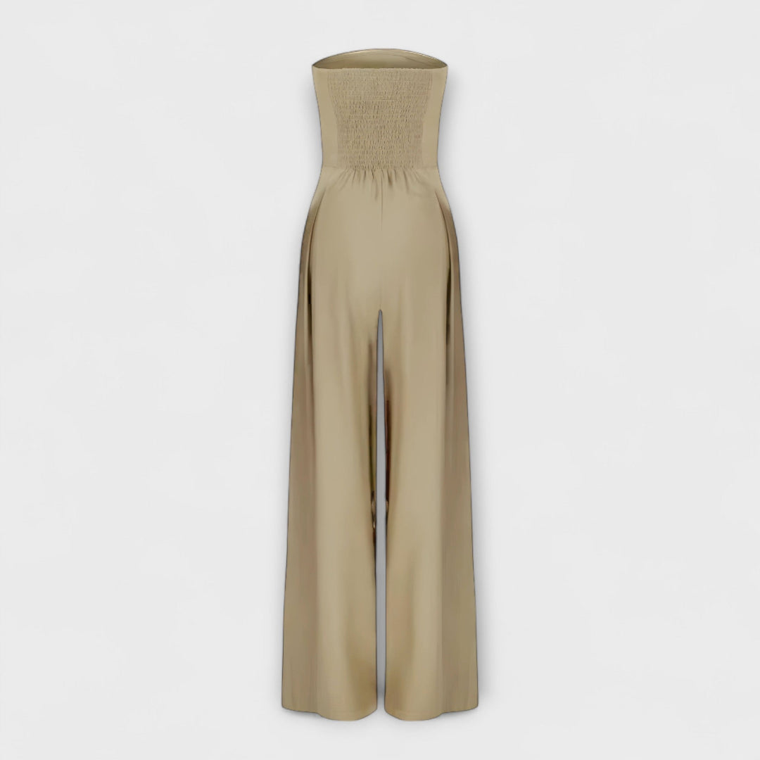 Aoibhneas | Strapless Elegant Jumpsuit