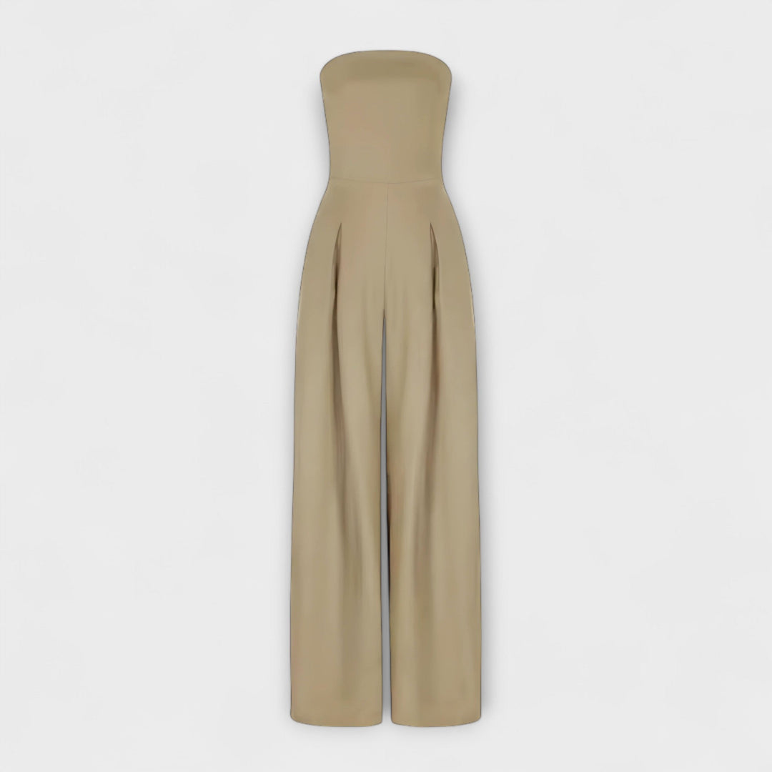 Aoibhneas | Strapless Elegant Jumpsuit
