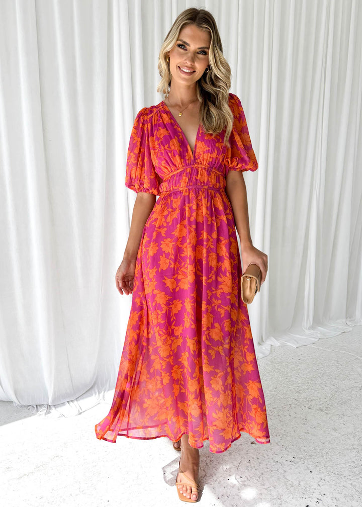 Clara - Wedding Guest Maxi Dress