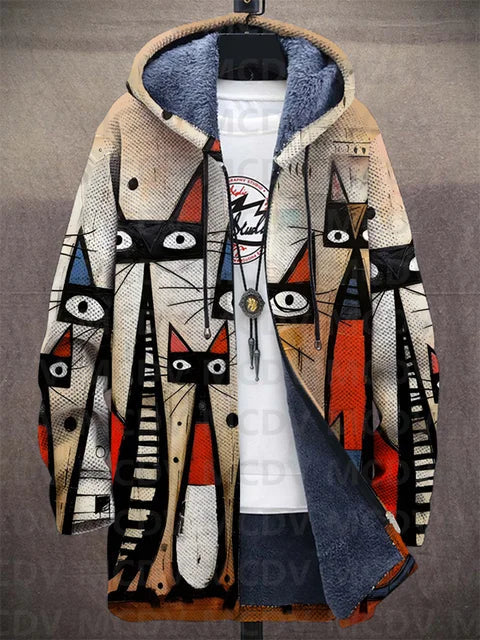 Livia | Luxury cardigan inspired by art