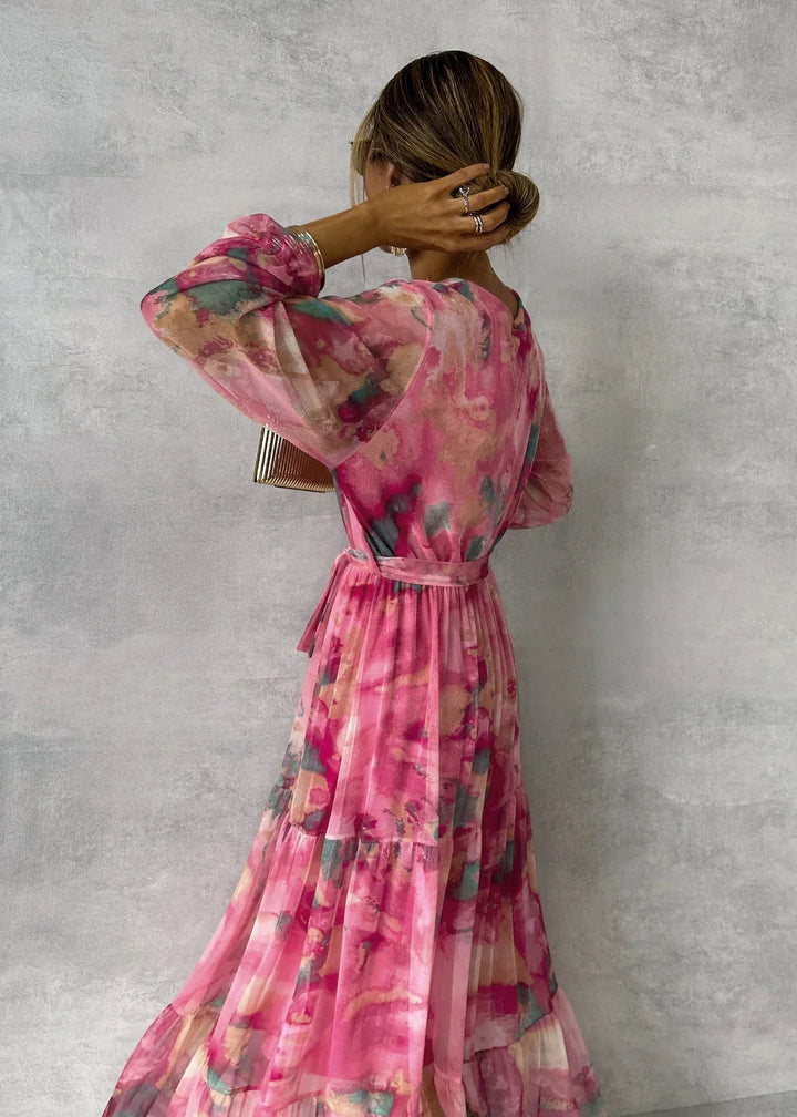 Carman | Floral Wrap Dress