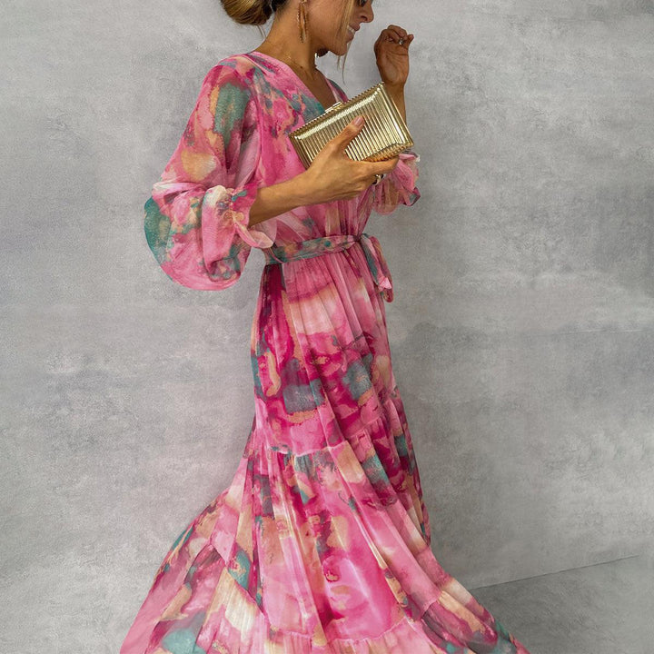 Carman | Floral Wrap Dress