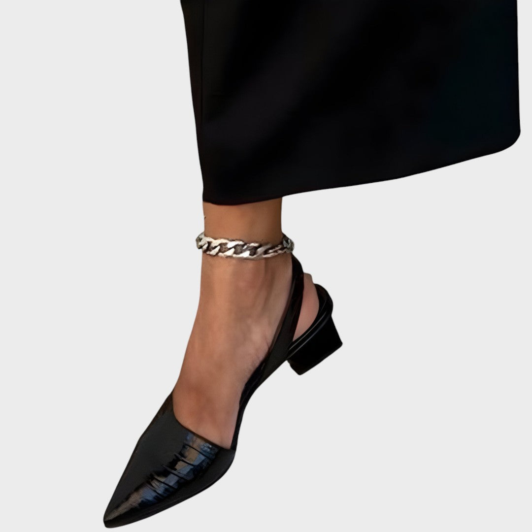 Mirela | Leather Stiletto Heels