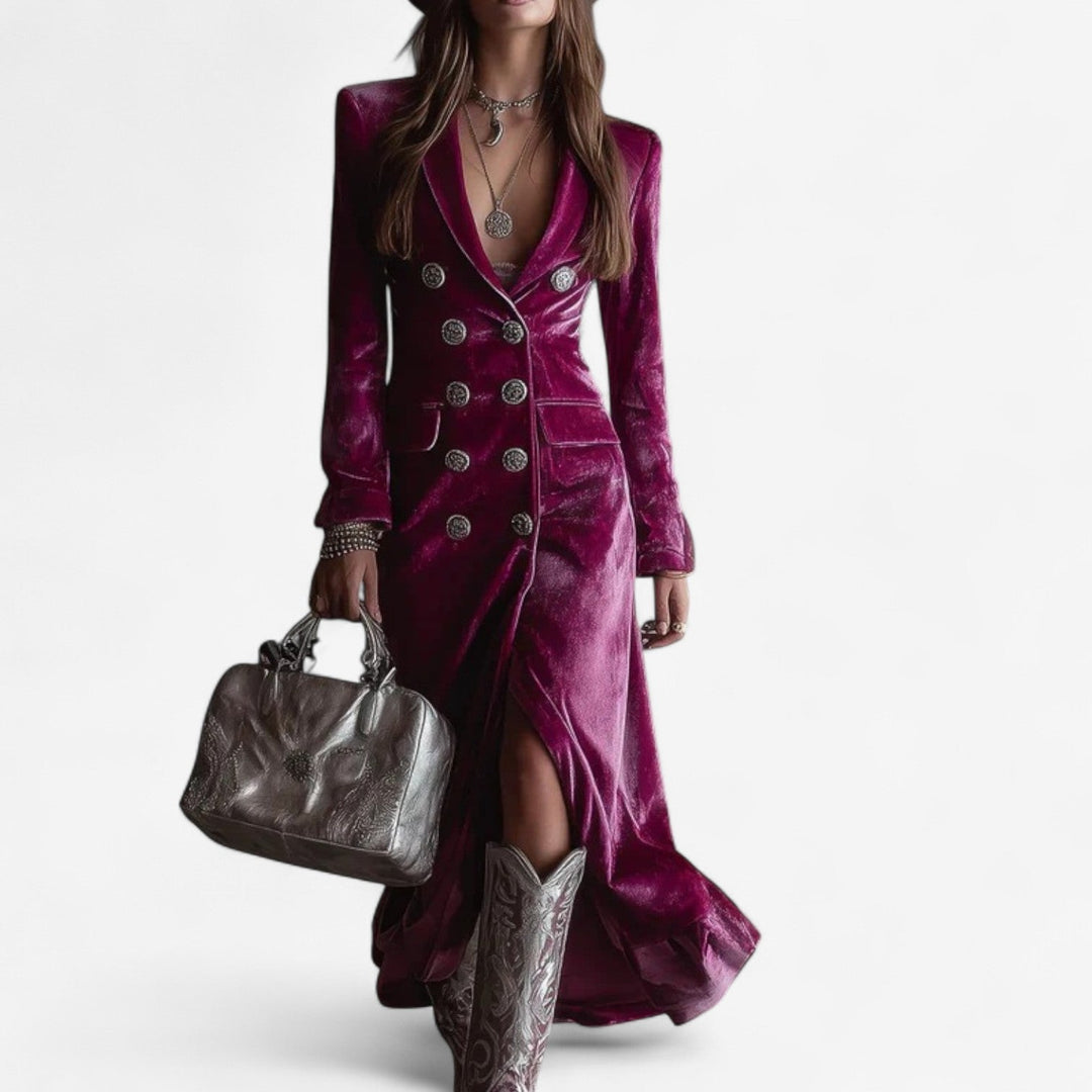 Virginie™ Velvet Dress