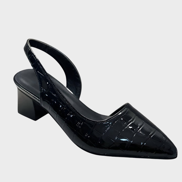 Mirela | Leather Stiletto Heels