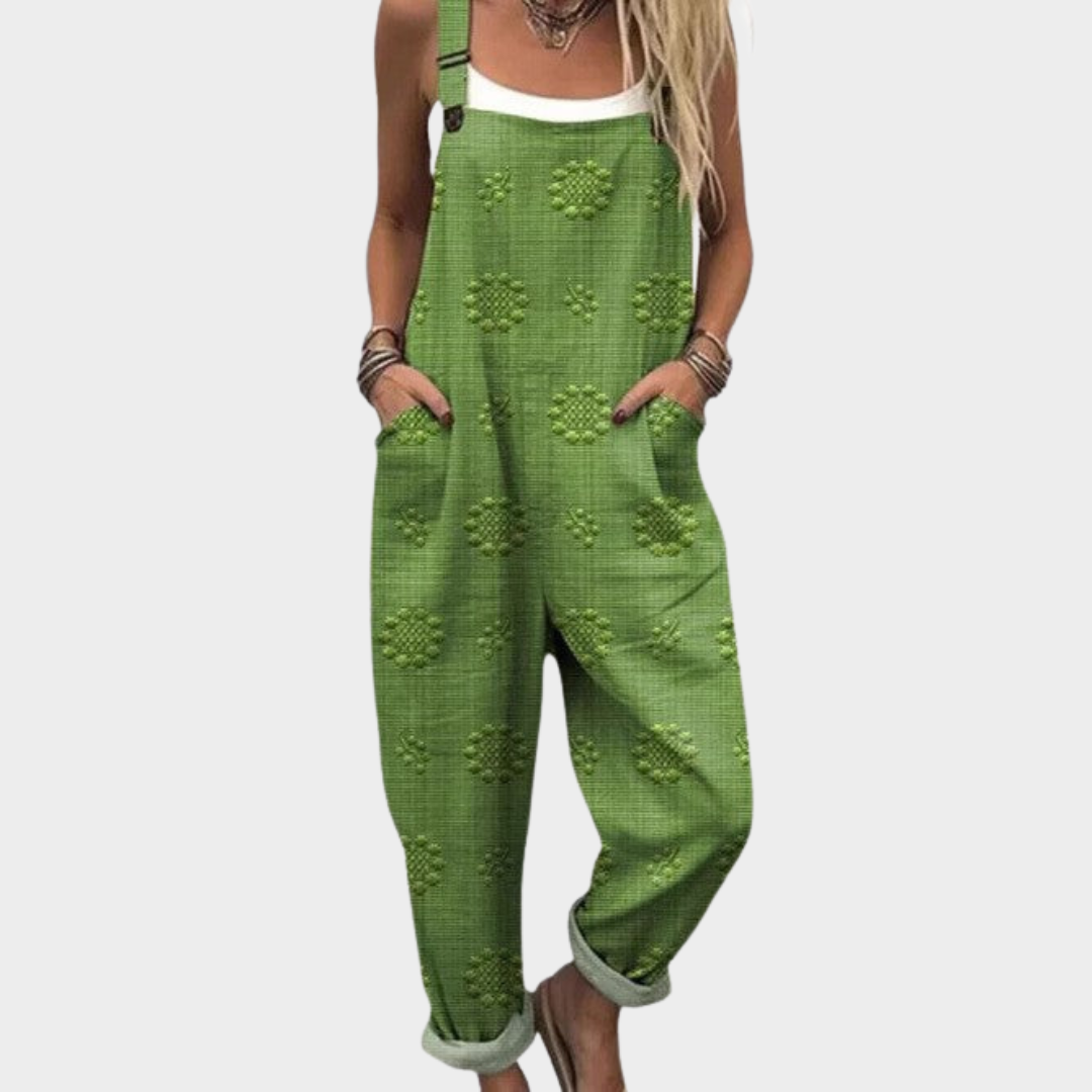 Comfortable printed jumpsuit
