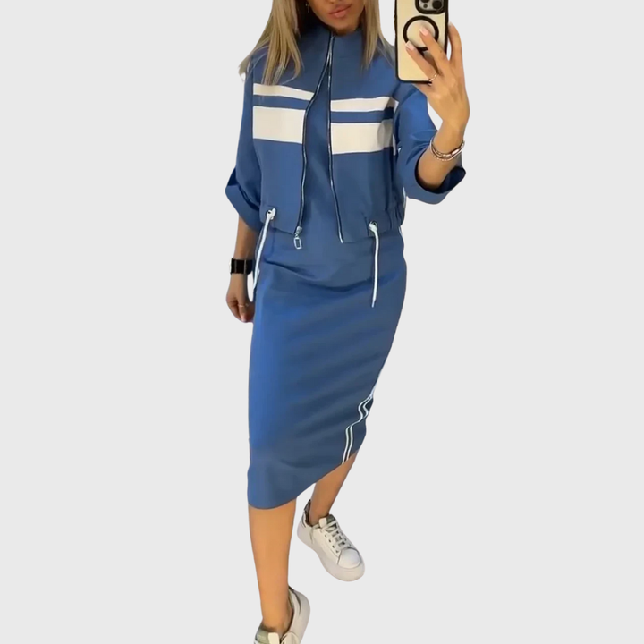 Elegant Casual Two-Piece Set