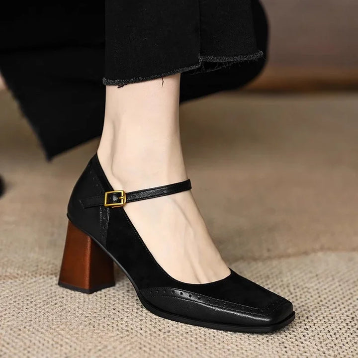 Elegant Heels in Earth Color
