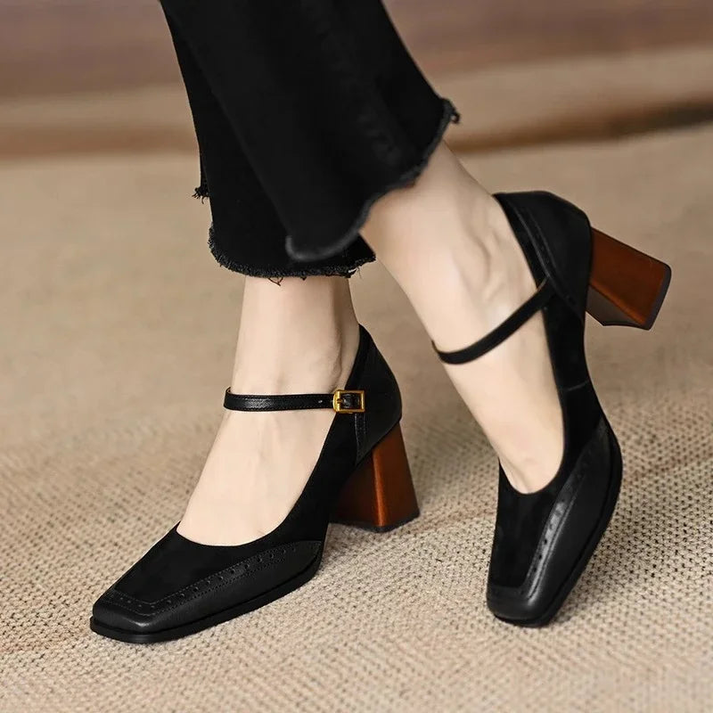Elegant Heels in Earth Color
