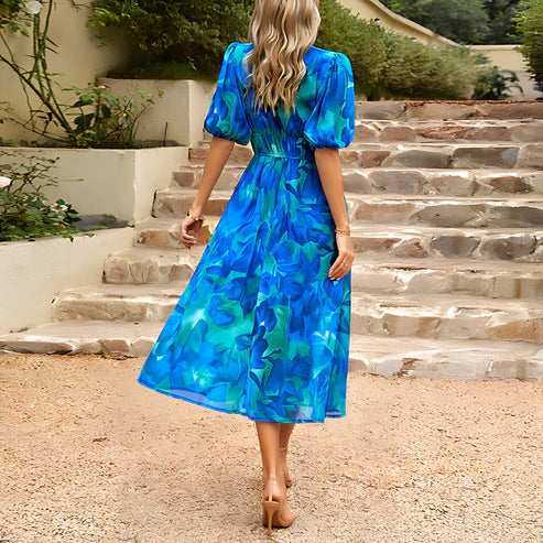 Everly - Vintage Wedding Guest Maxi Dress