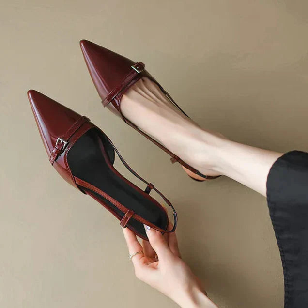 Elegant Elvor Heels with Cat Motif