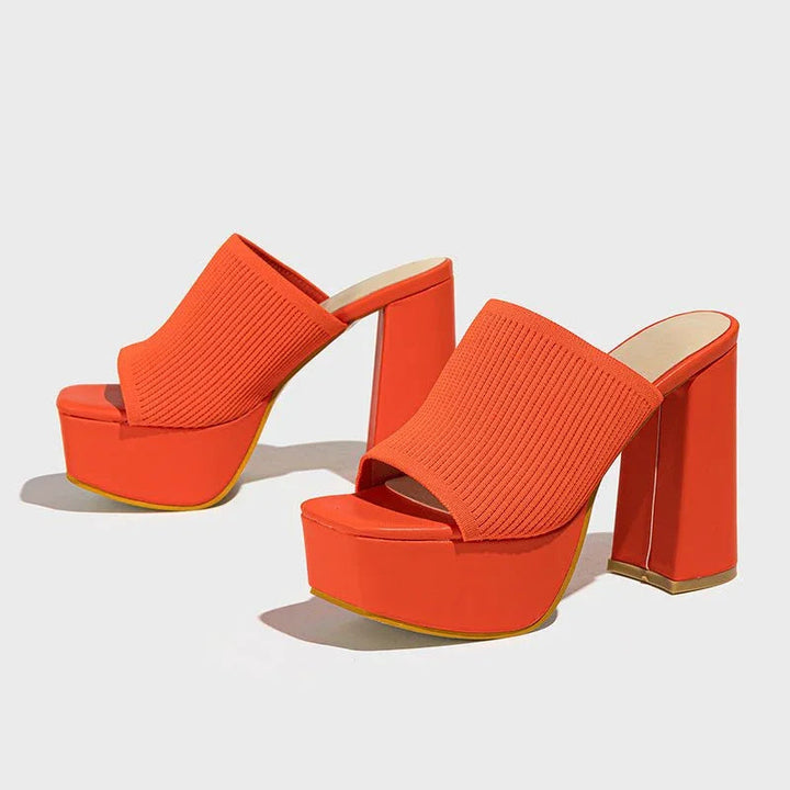 Penélope Block Heel Pumps
