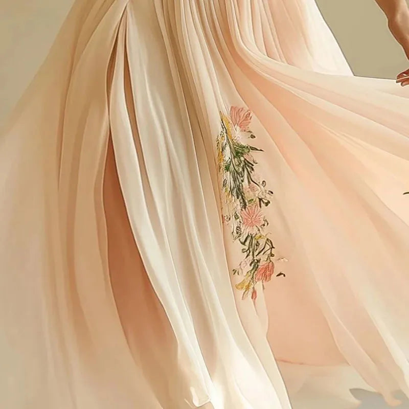Amelia | Elegant Wedding Guest Maxi Dress