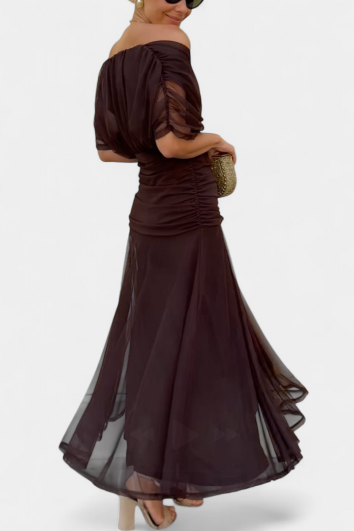 Gormfhlaith | Floral V-Neck Maxi Dress