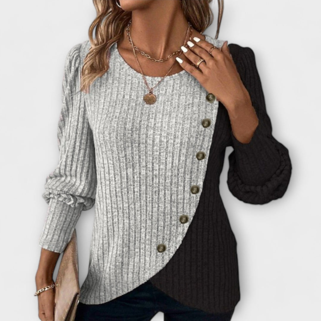 Clara | Elegant Knitted Blouse